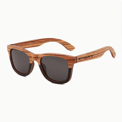 Carve Skateboard Deck Sunglasses Beige - offsquareofficial