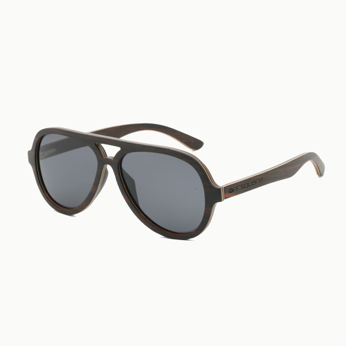 Rock Sonnenbrille Dunkelbraun