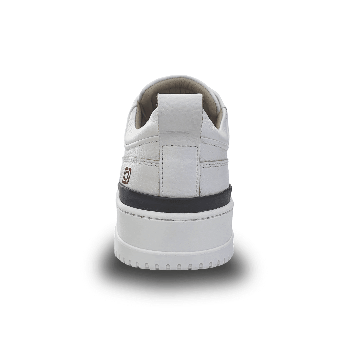 Off-Square duurzame witte unisex sneaker met witte logo